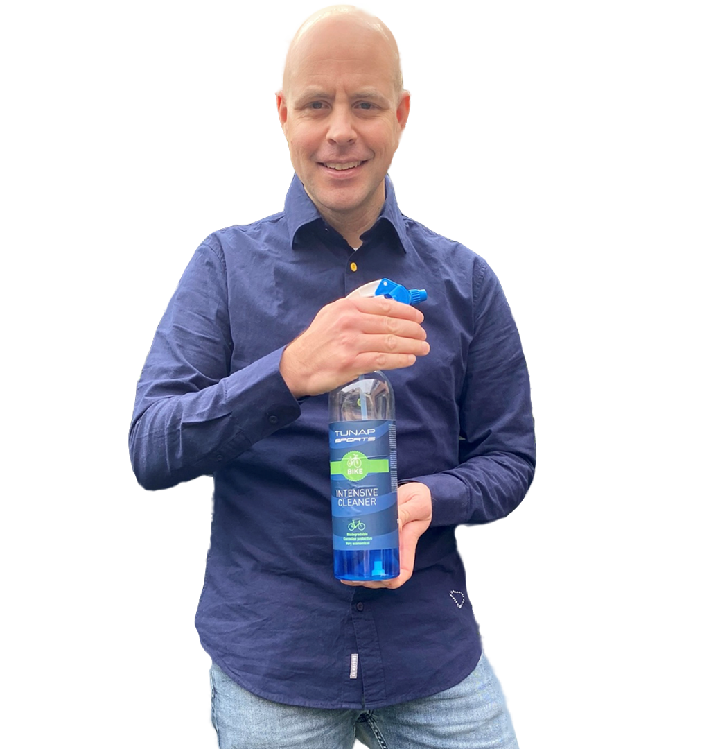 Bastiaan Gaillard met Bike Cleaner